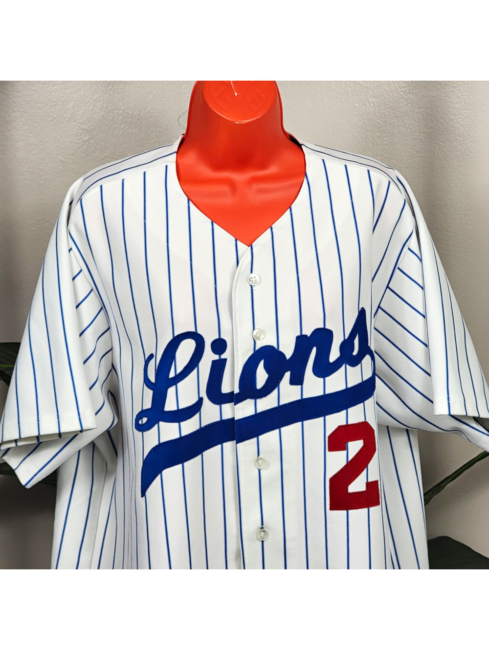 Vintage Saitama Seibu Lions 2 Japanese Baseball Jersey XL